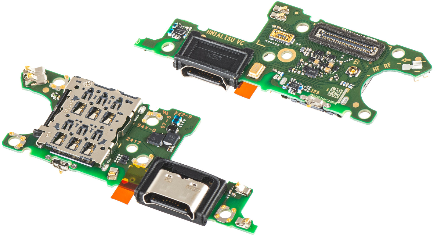 Karta SIM Honor Magic6 Lite ze złączem ładowania - Mikrofon - Moduł czytnika kart SIM Honor Magic6 Lite, Service Pack 0235AHJH 