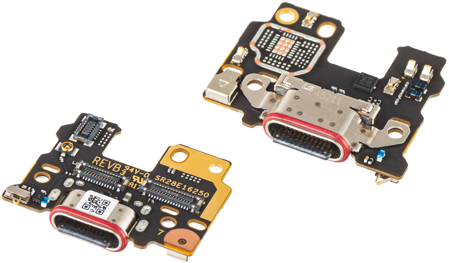 Płyta z Złączem Ładowania - Mikrofon Motorola Edge 50, Service Pack 5P68C24920