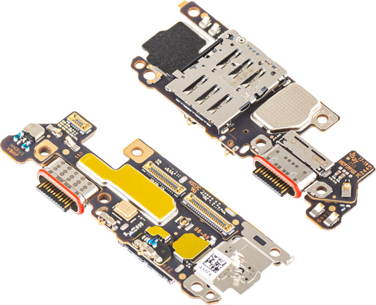 Płyta z Złączem Ładowania - Mikrofon - Moduł Czytnika SIM Honor Magic7 Pro, Service Pack 0235AMQK