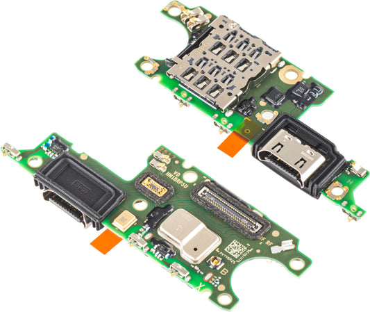 Płyta z Złączem Ładowania - Mikrofon - Moduł Czytnika SIM Honor X9c / Magic7 Lite, Service Pack 0235AMMD