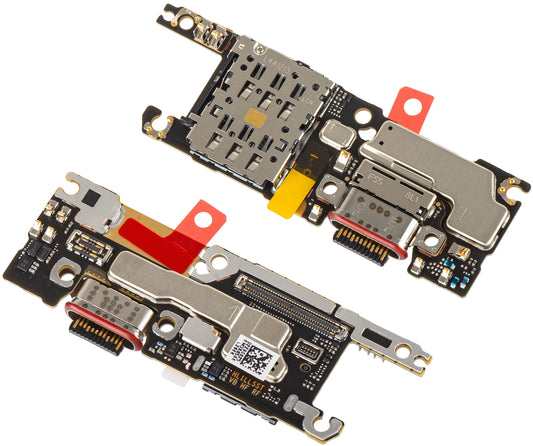 Płyta z Złączem Ładowania - Mikrofon - Moduł Czytnika SIM Huawei Pura 80 Ultra, Service Pack 02357ECV