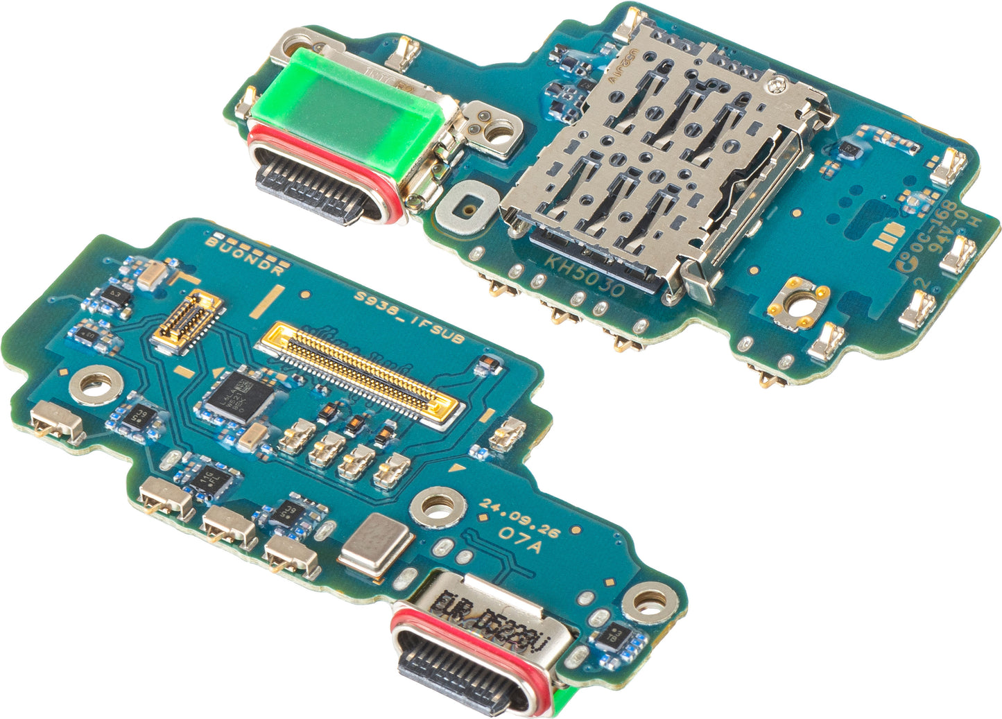 Płyta z Złączem Ładowania - Mikrofon - Moduł Czytnika SIM Samsung Galaxy S25 Ultra S938, Swap GH96-18321A