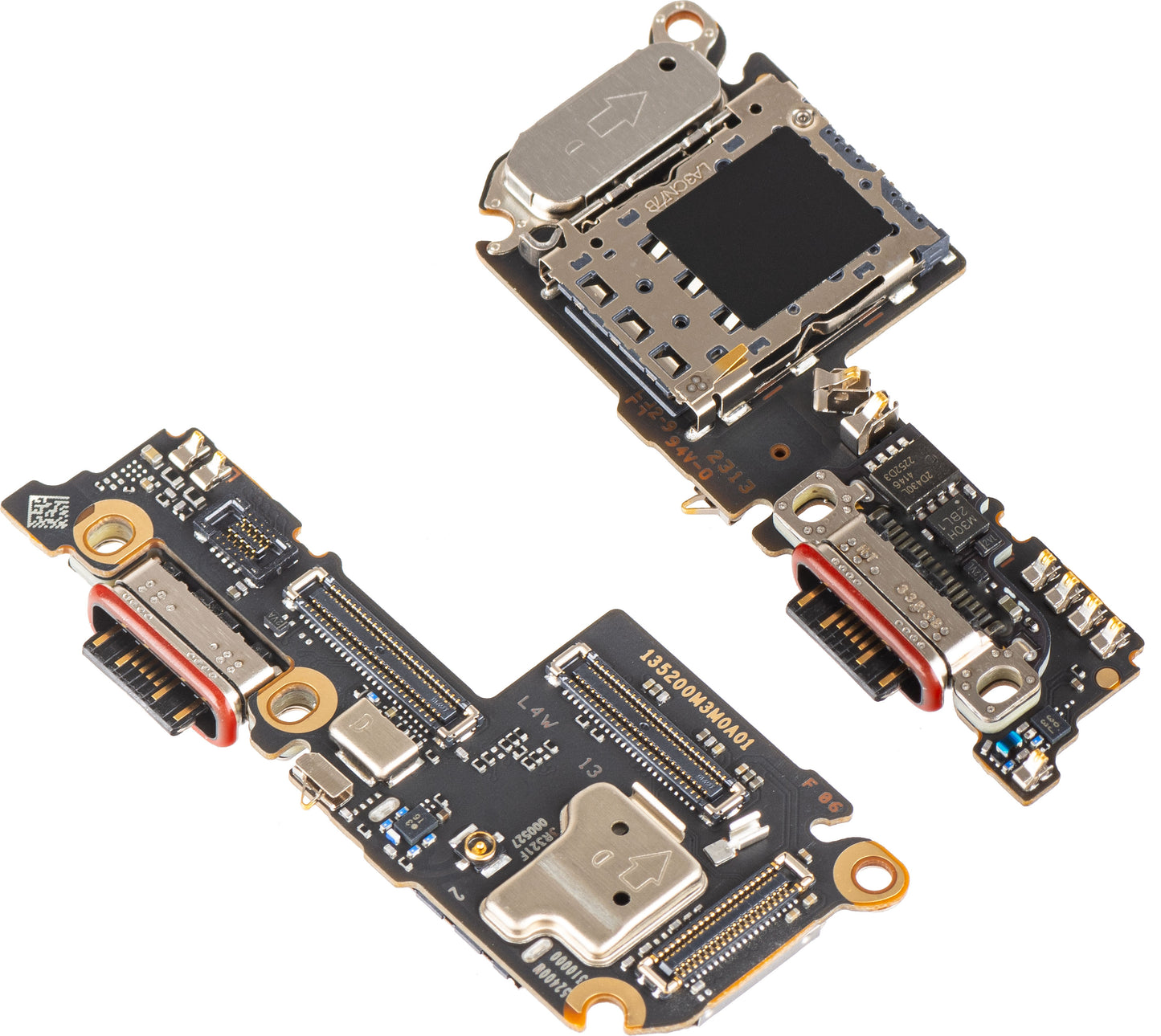 Płyta z Złączem Ładowania - Mikrofon - Moduł Czytnika SIM Xiaomi 13, Service Pack 56000100M300