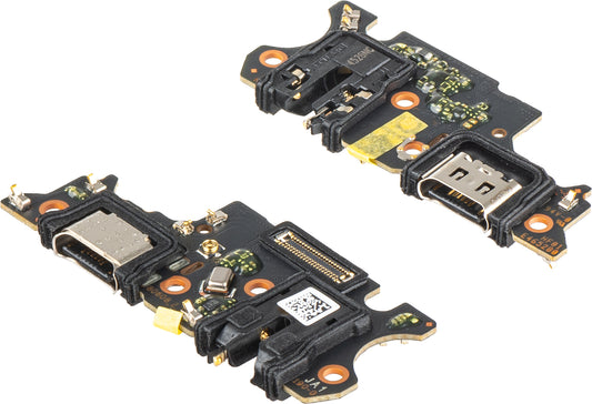 Płyta z Złączem Ładowania - Audio - Mikrofon Oppo A40M / A40 / A3 4G, Service Pack 621024000112