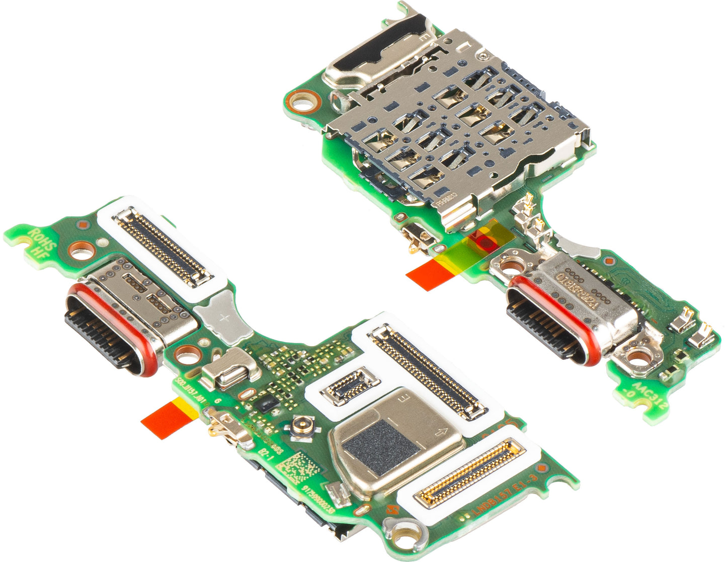 Płyta z Złączem Ładowania - Mikrofon - Moduł Czytnika SIM Oppo A6 Pro 5G, Service Pack 621024000199