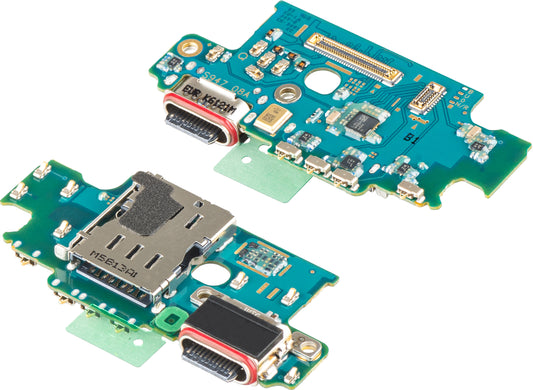 Płyta z Złączem Ładowania - Mikrofon - Moduł Czytnika SIM Samsung Galaxy S26 Plus S947, Service Pack GH96-21141A