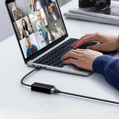 Karta Sieciowa Techsuit AC19, RJ45, USB, Czarna