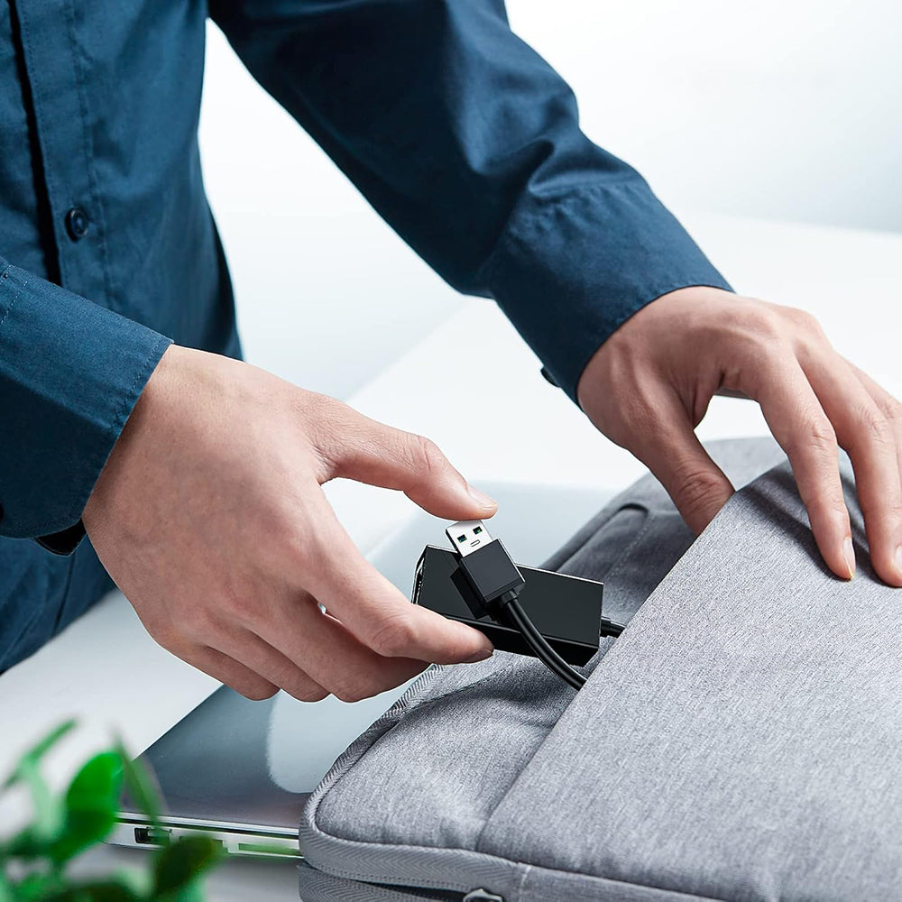 Karta Sieciowa Techsuit AC19, RJ45, USB, Czarna