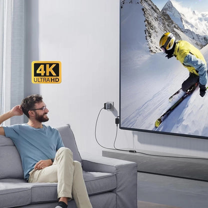 Karta Sieciowa UGREEN CR110 (75535), RJ45, USB / USB-C, Czarny