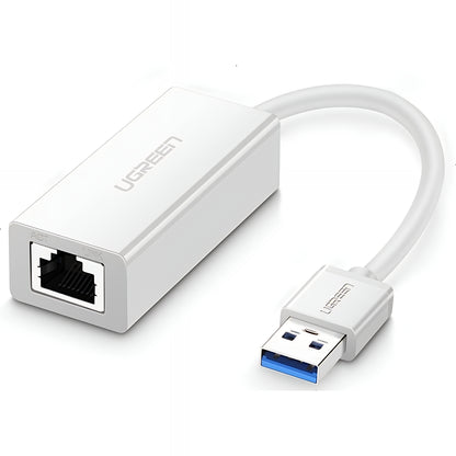Karta sieciowa UGREEN CR111, RJ45, USB 3.0, Biała