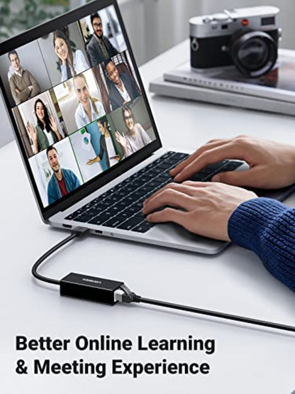 Karta sieciowa UGREEN CR111, RJ45, USB 3.0, Biała