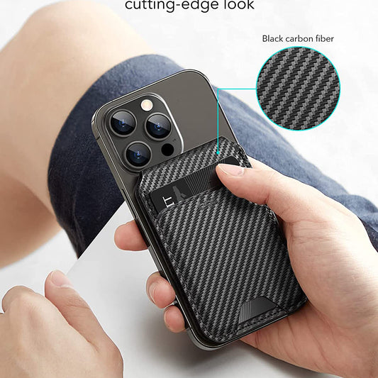 Portfel Magsafe, ESR, Carbon, Czarny