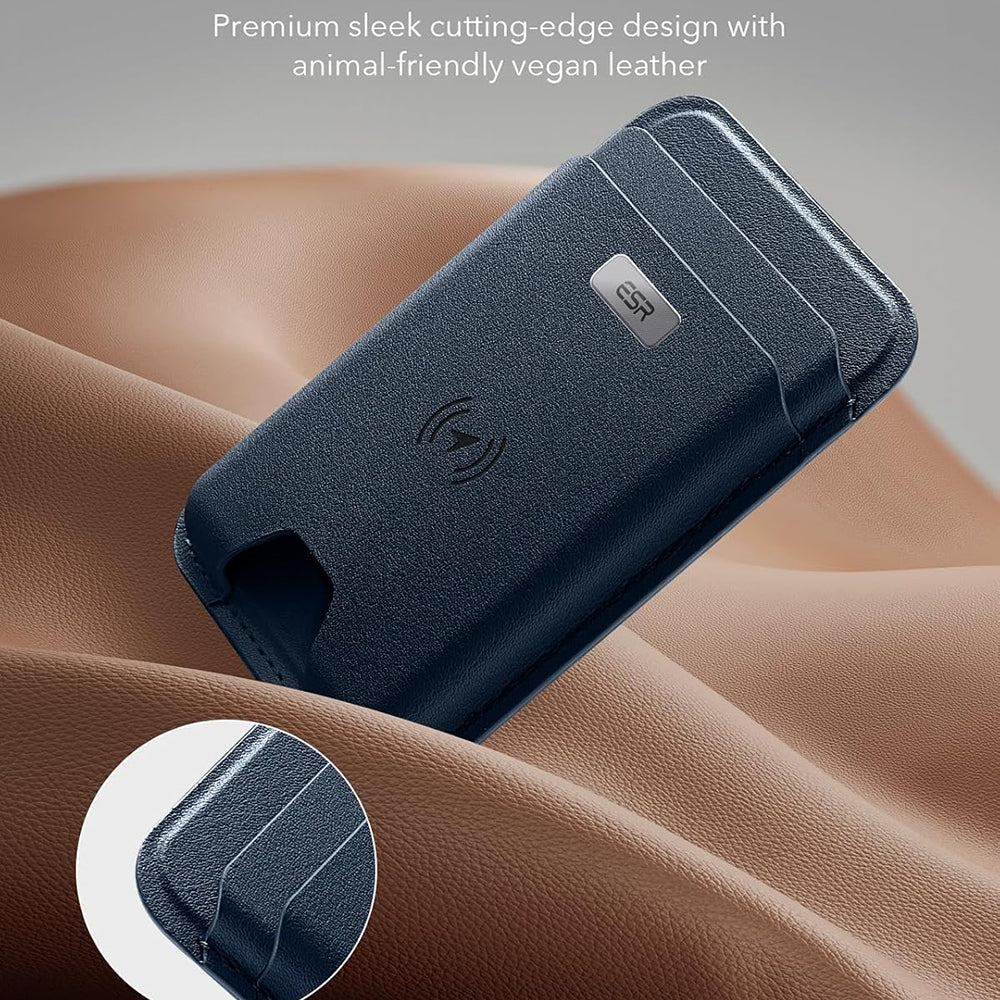 Portfel Magsafe, ESR, Classic Geo, Granatowy