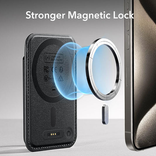 Portfel MagSafe, ESR, Classic Geo, Czarny