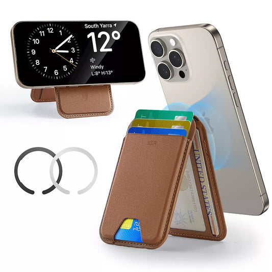 Portfel Magsafe, ESR, Classic, Brązowy