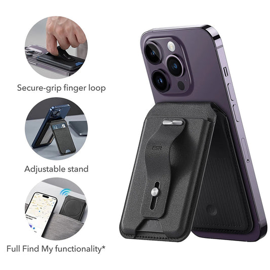 Portfel MagSafe, ESR, Findy my Wallet, Brązowy