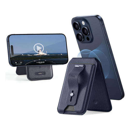 Portfel Magsafe, ESR, Find my Wallet, Granatowy