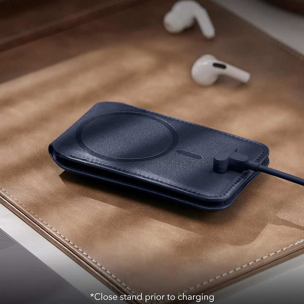 Portfel Magsafe, ESR, Find my Wallet, Granatowy