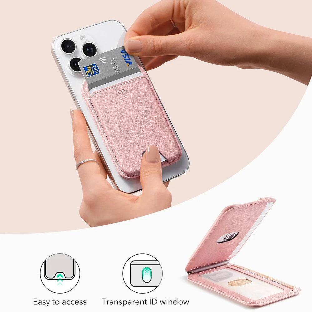 Portfel Magsafe, ESR, Stand, Biały