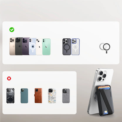 Portfel MagSafe, Joyroom, JR-ZS432, Czarny