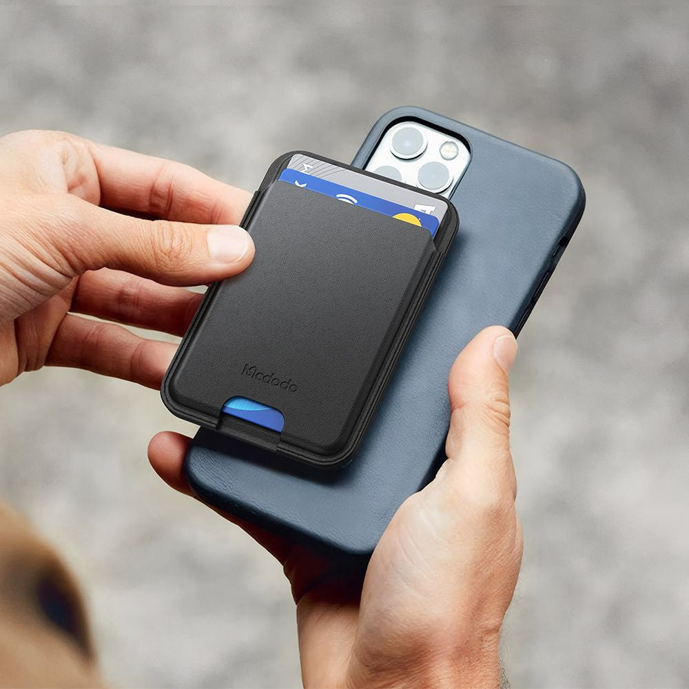 Portfel MagSafe, McDodo, WH-7920 Napa, Czarny