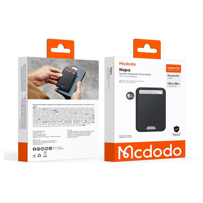 Portfel MagSafe, McDodo, WH-7920 Napa, Czarny