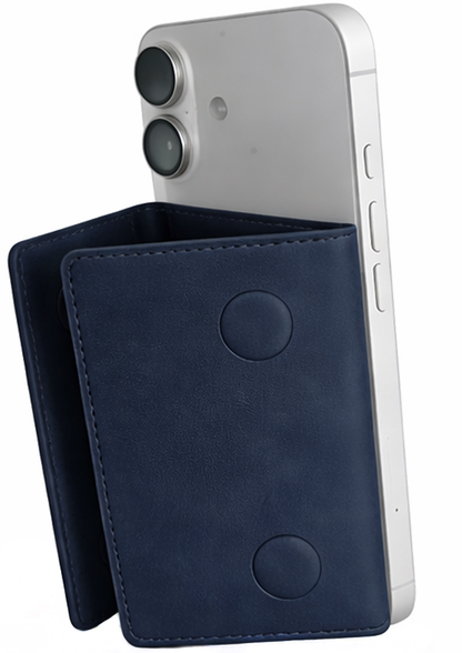 MagSafe Wallet, OEM, Triple Wallet, Navy Blue