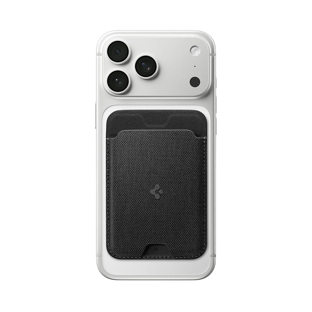 Portfel MagSafe, Spigen, MagFit Urban Fit, Czarny AFA11335
