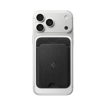 Portfel MagSafe, Spigen, MagFit Urban Fit, Czarny AFA11335