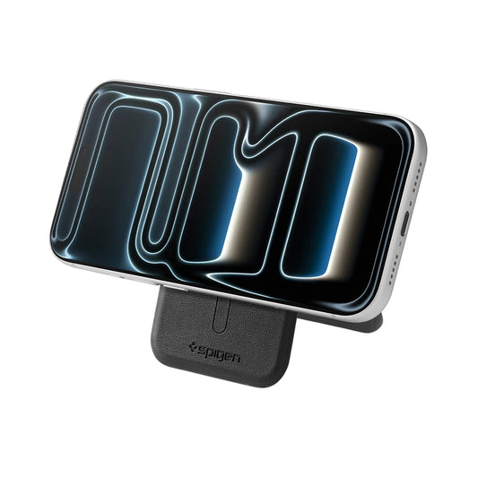 Portfel MagSafe, Spigen, Slim Fold Tripod S314-4, Czarny AFA11591