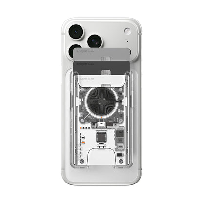 MagSafe Wallet, Spigen, Ultra Hybrid Zero One, Transparent AFA11403
