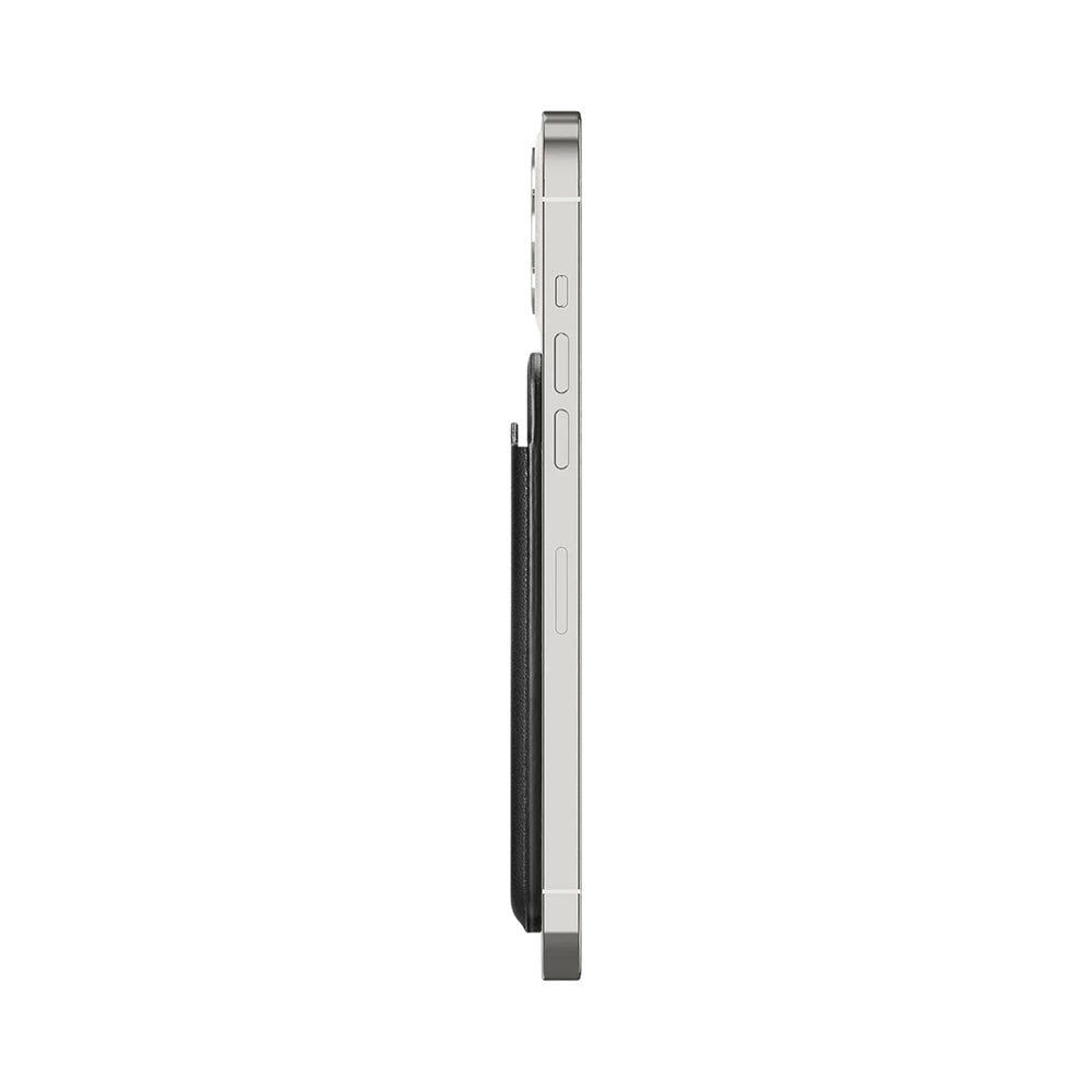 Portfel MagSafe, Spigen, Valentinus MagFit 2 Karty, Czarny AMP02284