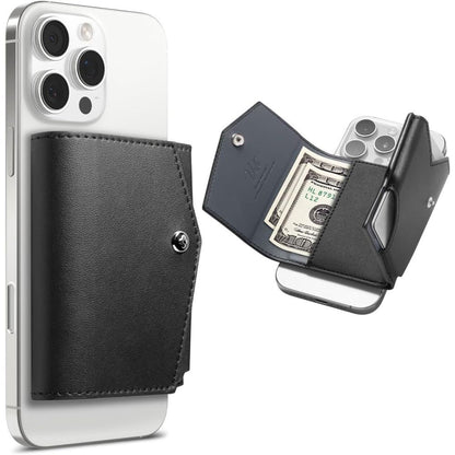 Portfel Magsafe, Spigen, Valentinus Pro, Czarny