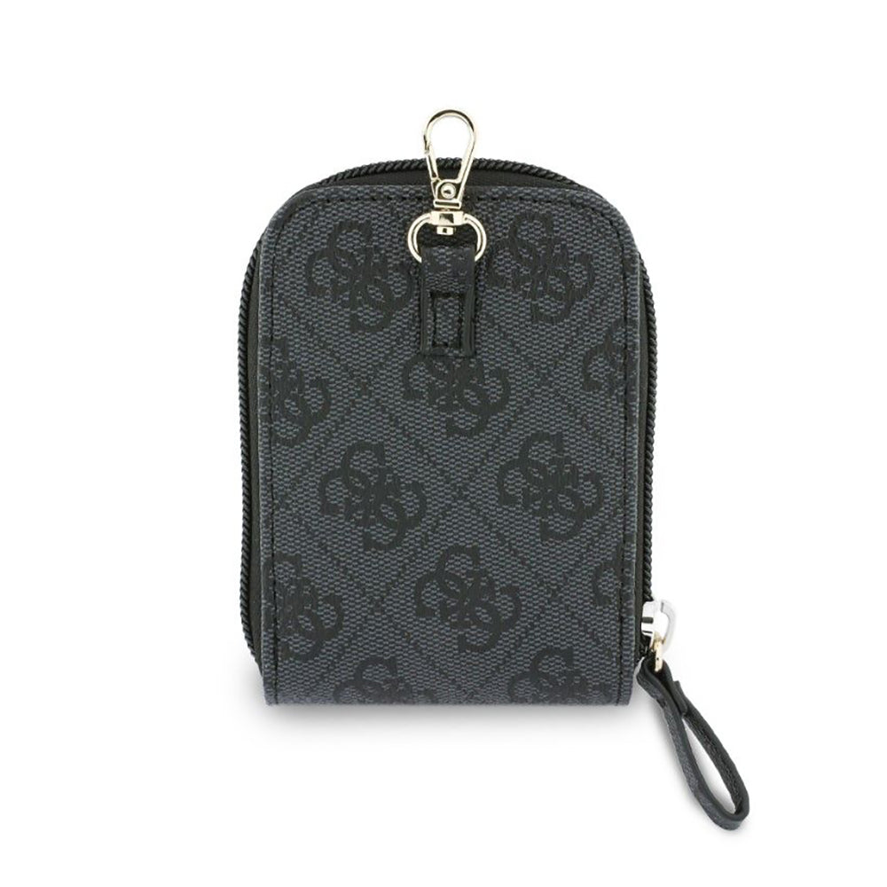 Portfel i Smycz na Telefon Guess 4G Metal Logo, Czarny