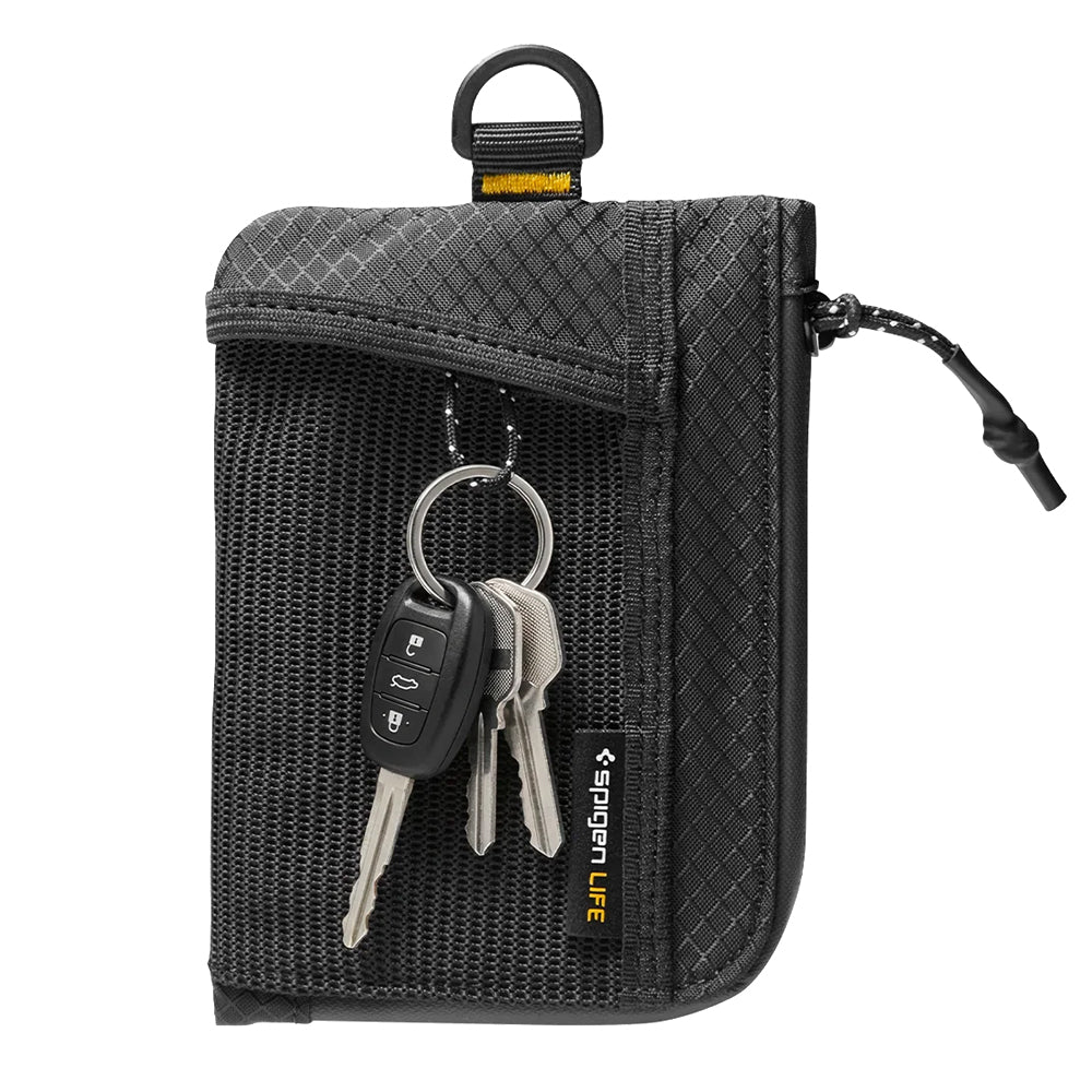 Portfel Spigen LF300 z ochroną RFID, czarny AFA11229