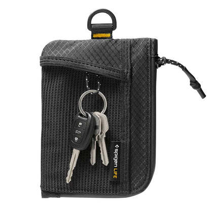 Portfel Spigen LF300 z ochroną RFID, czarny AFA11229