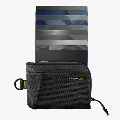 Portfel Spigen LF300 z ochroną RFID, czarny AFA11229