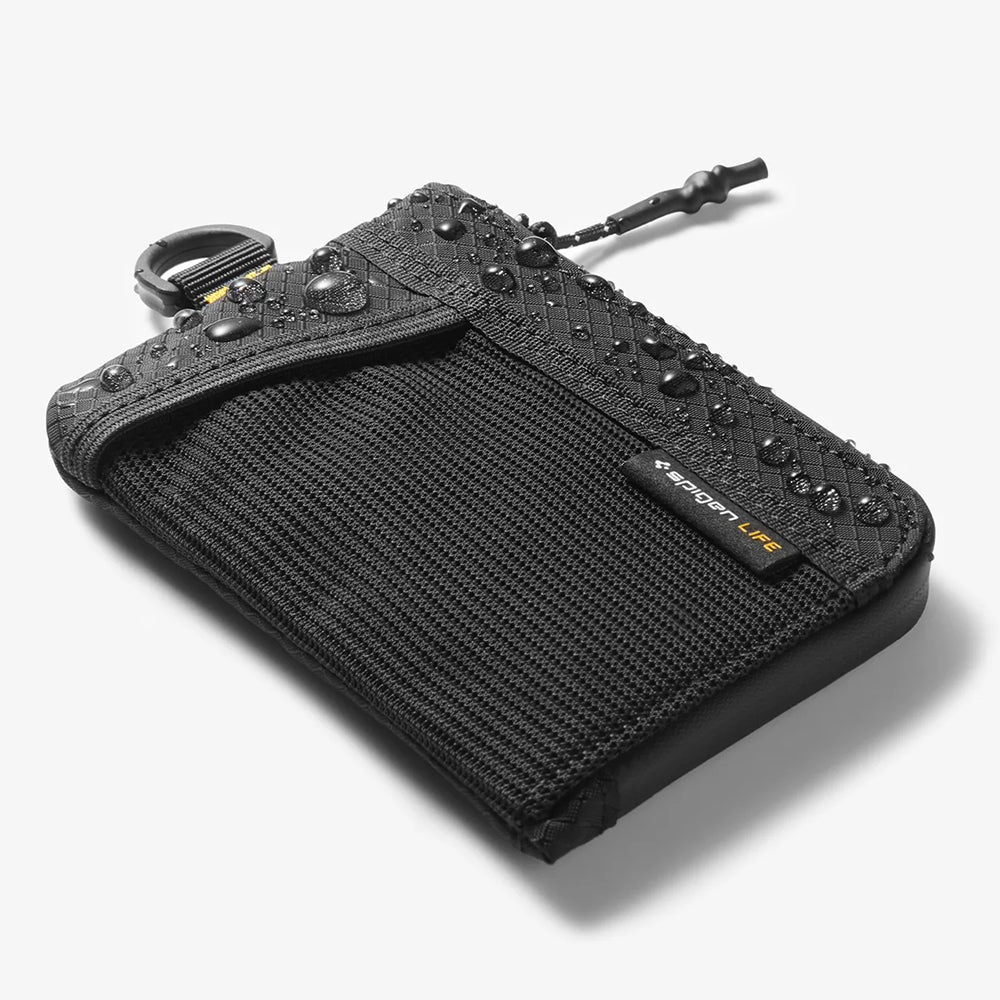Portfel Spigen LF300 z ochroną RFID, czarny AFA11229