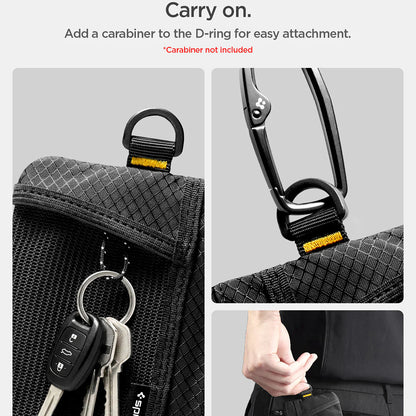 Portfel Spigen LF300 z ochroną RFID, czarny AFA11229