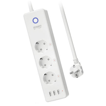 Listwa zasilająca Gosund P1 Plus, Wi-Fi, 3 x Schuko