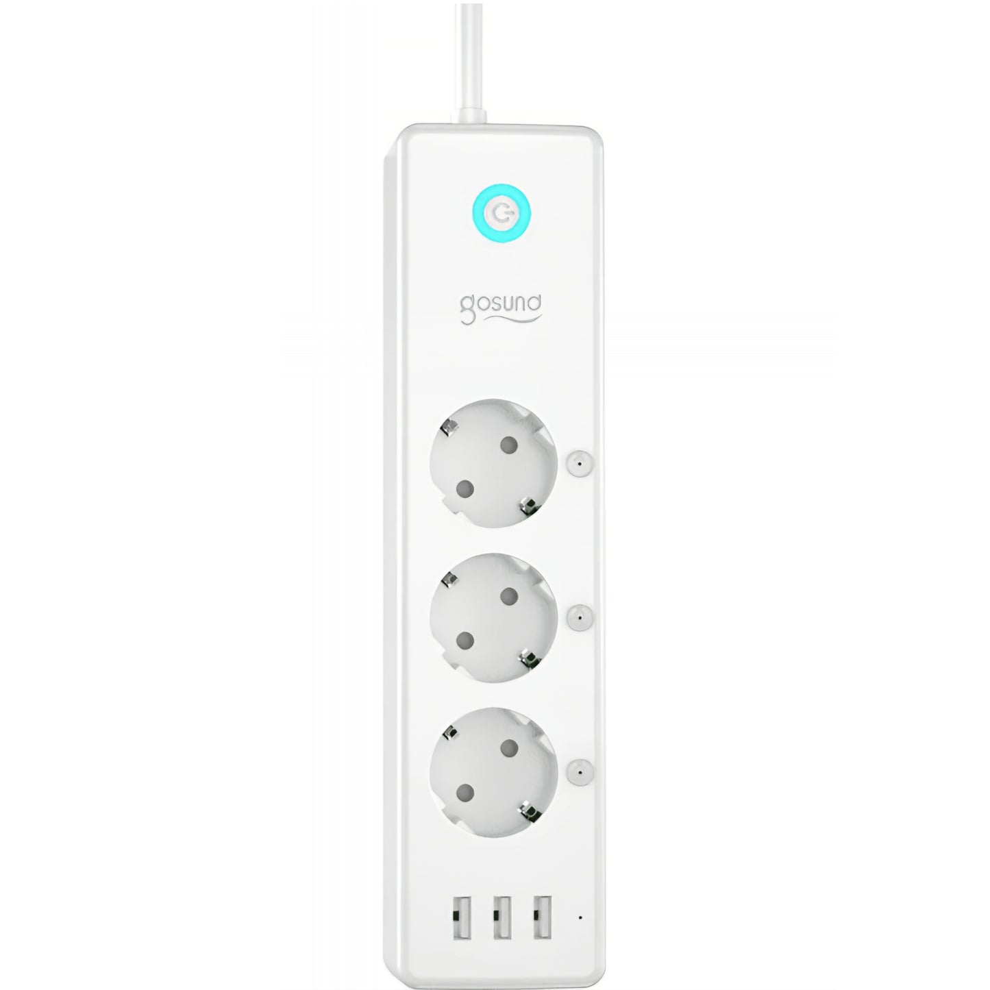 Listwa zasilająca Gosund P1 Plus, Wi-Fi, 3 x Schuko