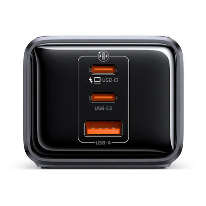 McDodo CH-0620 Extension Cord, 3 x Schuko - 1 x USB-A - 2 x USB-C, Black