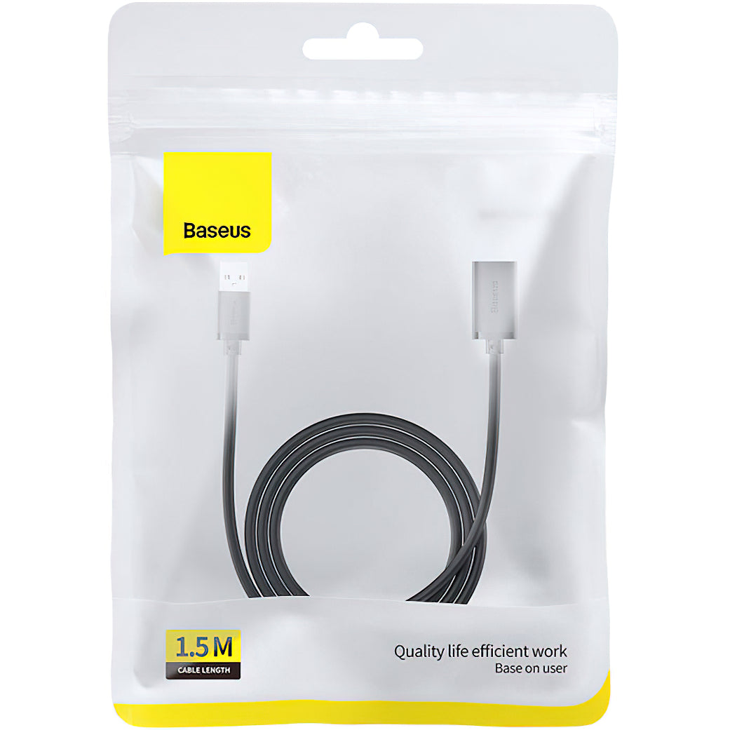 Przedłużacz USB 3.0 Baseus AirJoy Series, 1.5m, Czarny B00631103111-02