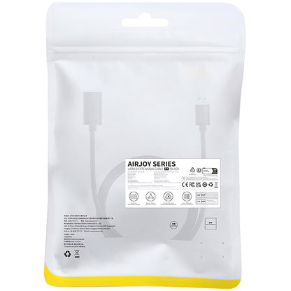 Przedłużacz USB 3.0 Baseus AirJoy Series, 1m, Czarny B00631103111-00