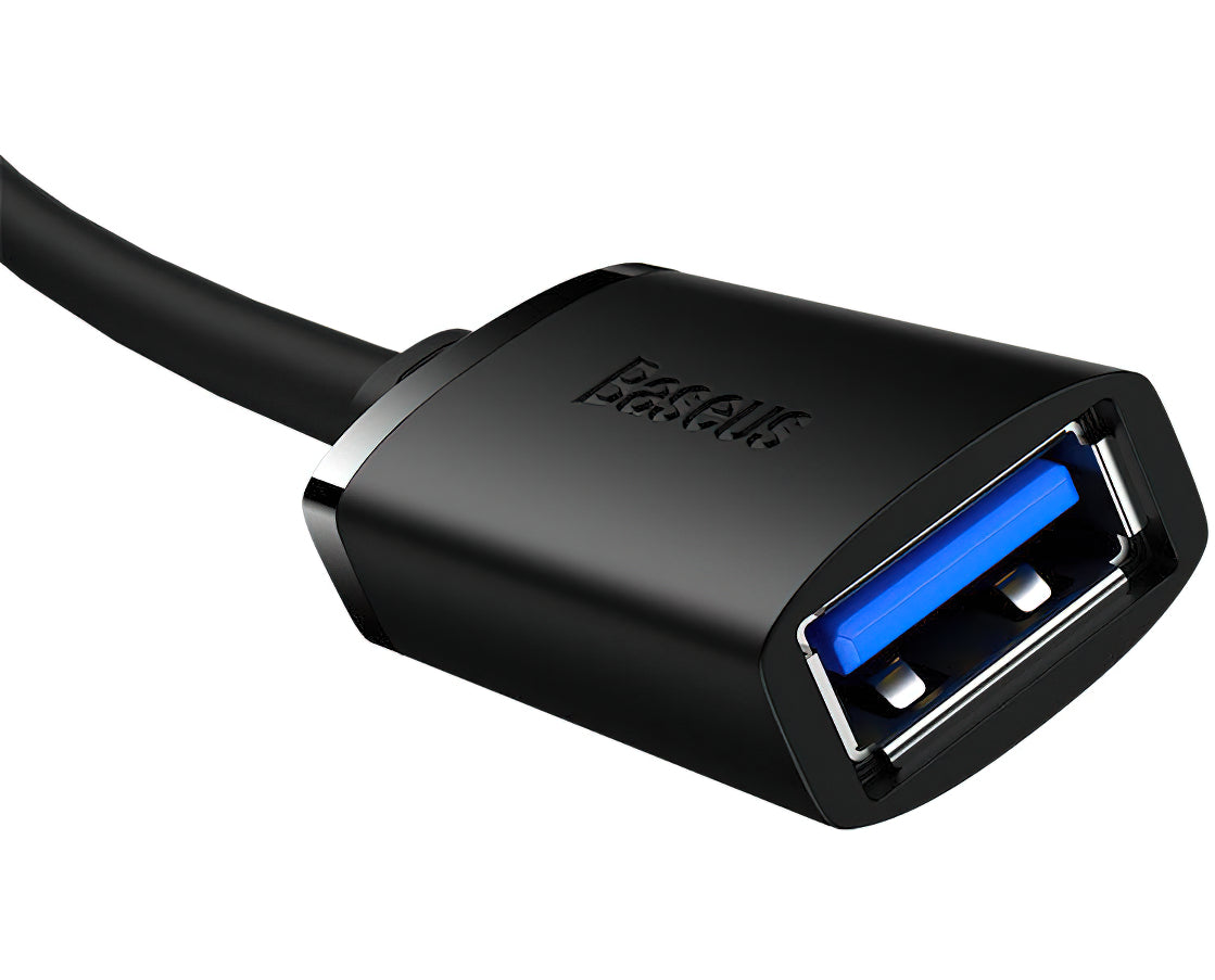 Przedłużacz USB 3.0 Baseus AirJoy Series, 1.5m, Czarny B00631103111-02