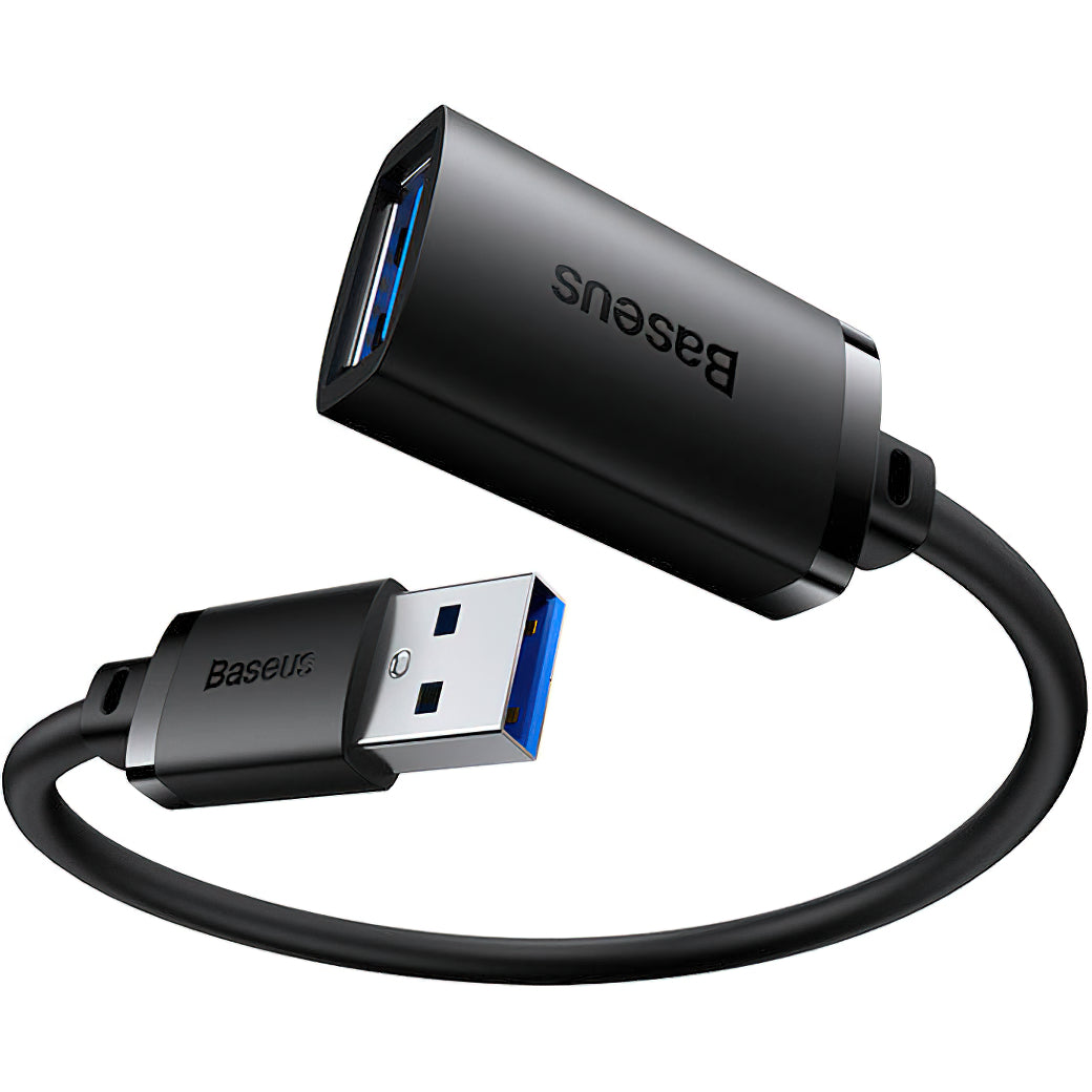 Przedłużacz USB 3.0 Baseus AirJoy Series, 1.5m, Czarny B00631103111-02