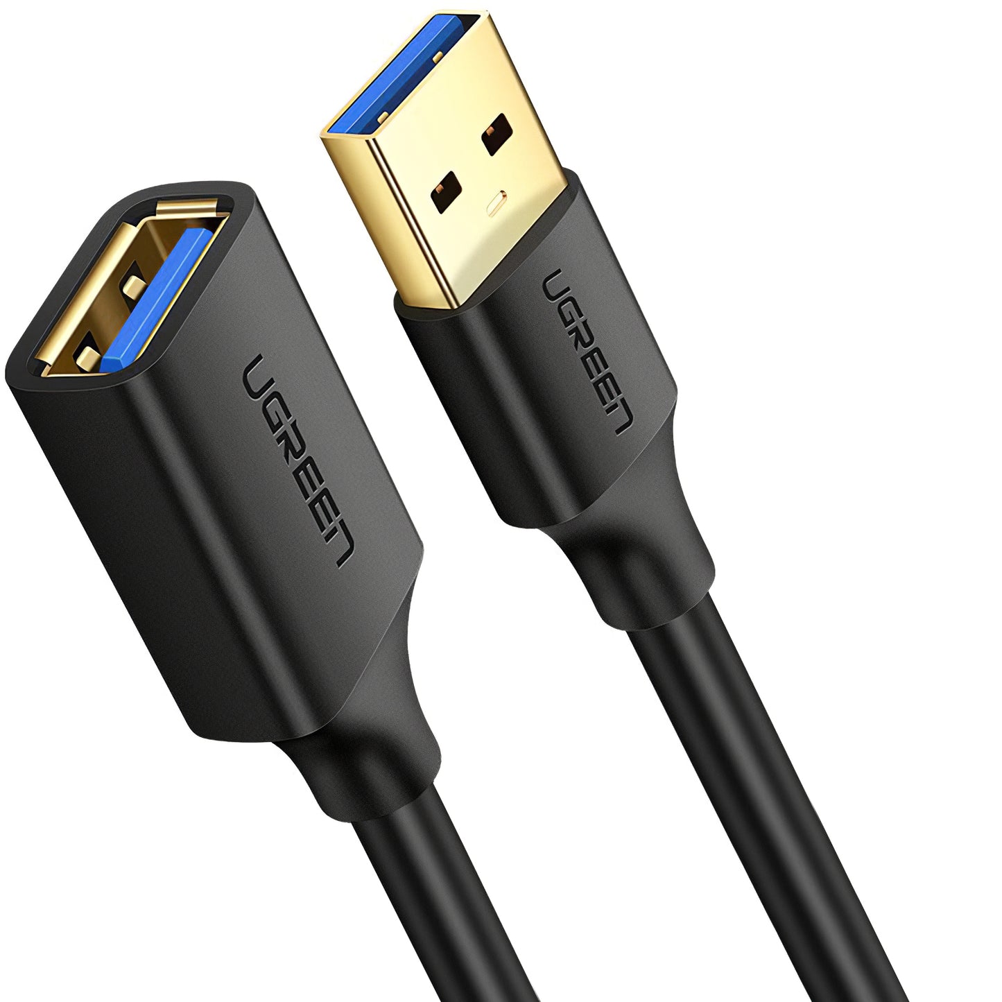 Przedłużacz USB 3.0 UGREEN US129, 1m, Czarny