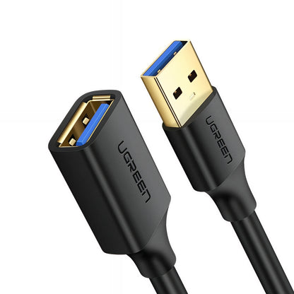 Przedłużacz USB 3.0 UGREEN US129, 2m, Czarny