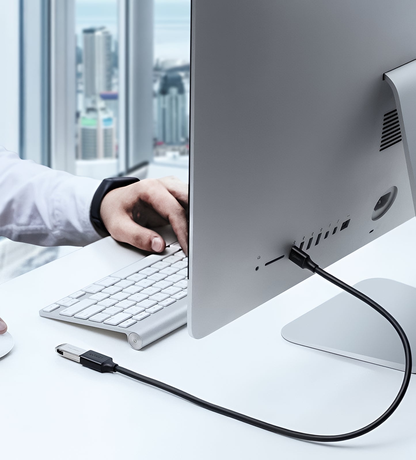 Przedłużacz USB 3.0 UGREEN US129, 2m, Czarny