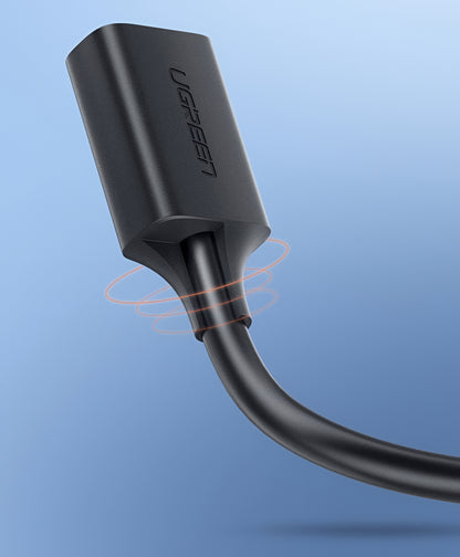 Przedłużacz USB 3.0 UGREEN US129, 2m, Czarny
